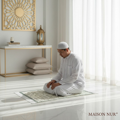 Tapis d'apprentissage avec guide intégré - Maison Nur